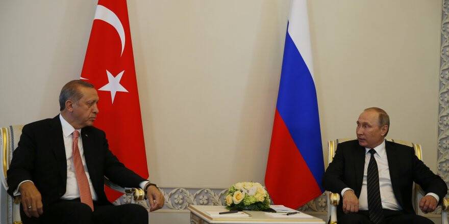Erdoğan ve Putin bir araya geldi