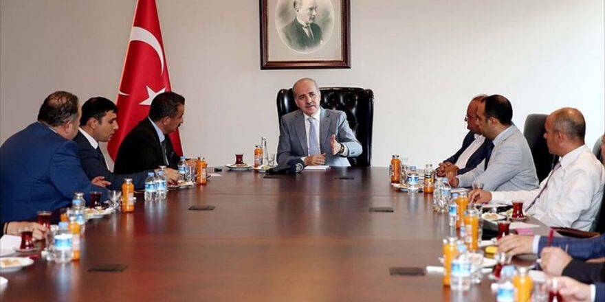 Başbakan Yardımcısı Kurtulmuş, Ayd Yönetimini Kabul Etti