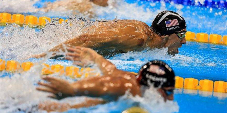 Phelps Rio 2016'da 4'üncü Madalyasını Aldı