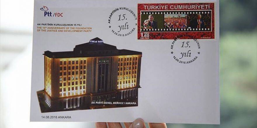 Ak Parti 15. Yıla Özel 'Hatıra Pulu' Hazırladı