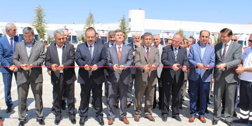 19 Ambulans 112 Acil Sağlık Hizmetleri bünyesine katıldı
