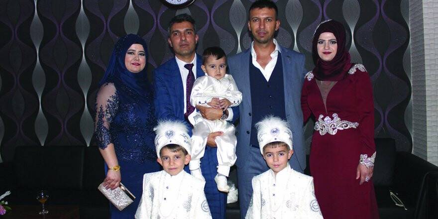 Kaymak ailesinin evlatları sünnet oldu