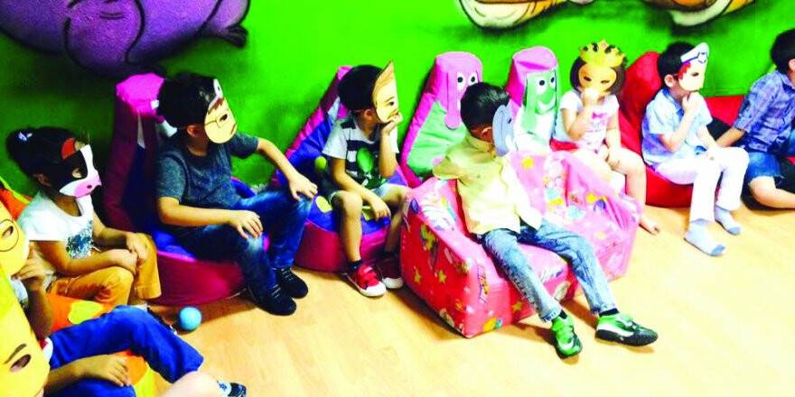 Melekler Kreşi’nde masum tebessüm