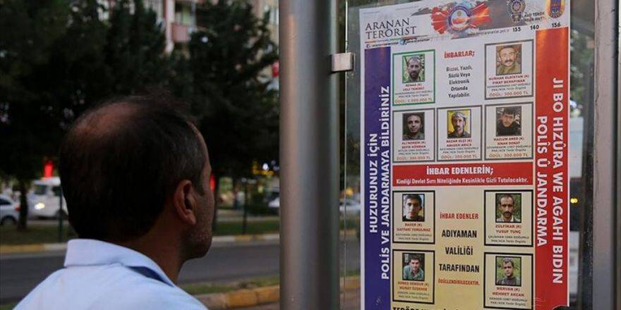 Aranan Teröristler Listesine 4 Kişi Daha Eklendi