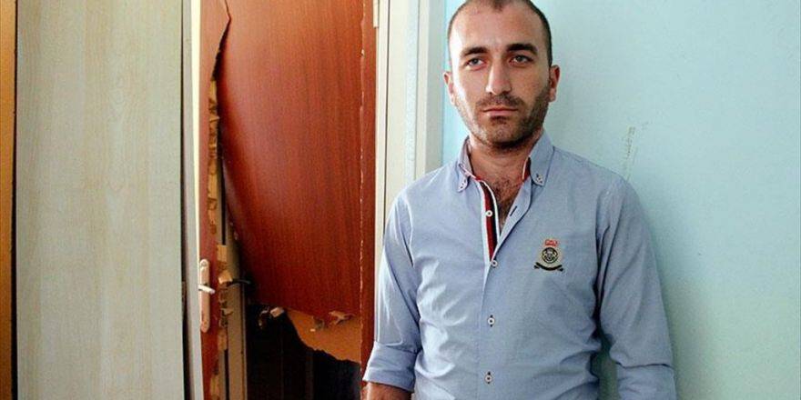 Elazığ'da Yurdu Zarar Gören Üniversitelilerden Teröre Tepki