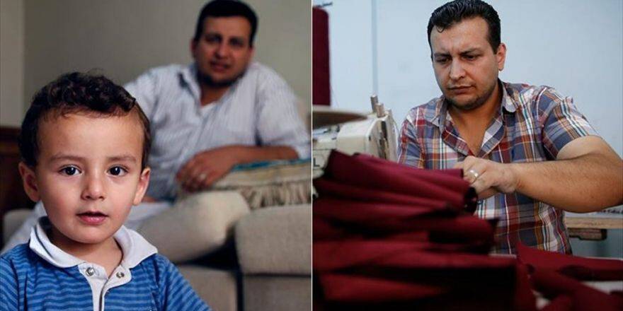 Suriyeli Kalp Cerrahı, Otistik Çocuğu İçin Terzilik Yapıyor