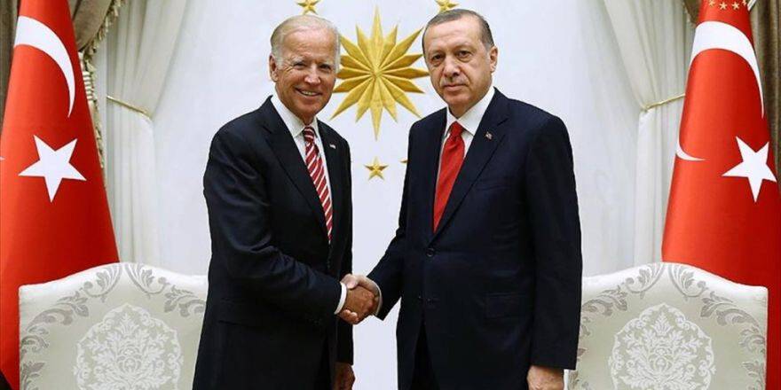 Cumhurbaşkanı Erdoğan Joe Biden'ı Kabul Etti