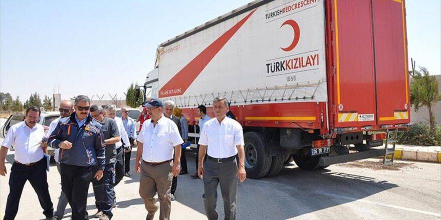 Türk Kızılayı’nın Cerablus'a Yardımları Sürüyor