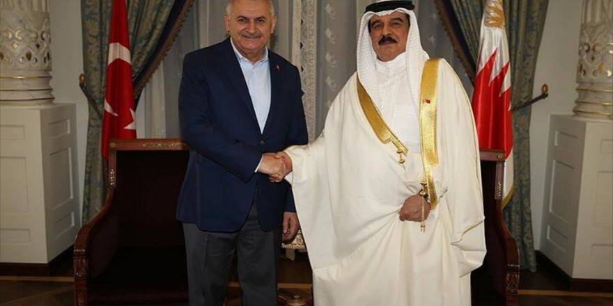 Başbakan Yıldırım, Bahreyn Kralı El Halife İle Görüştü