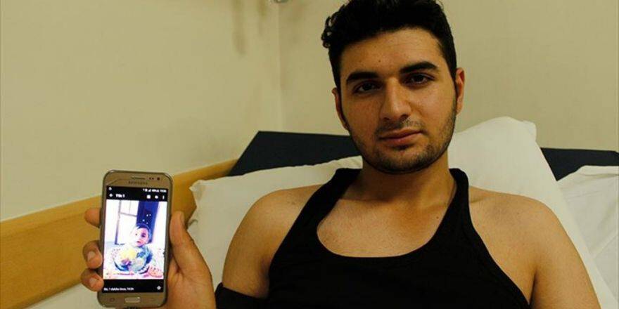 Vücudunu Siper Ederek Yeğenini Korudu