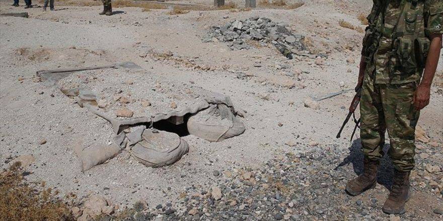 Aa Ekibi, Daeş'in Cerablus'tan Kaçarken Kullandığı Tünelleri Görüntüledi