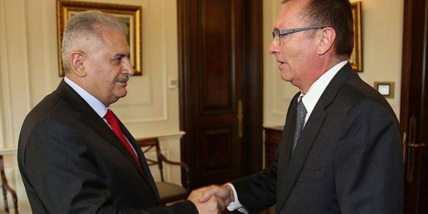 Başbakan Yıldırım'ın Bm Genel Sekreter Yardımcısı Feltman'ı Kabul Etti