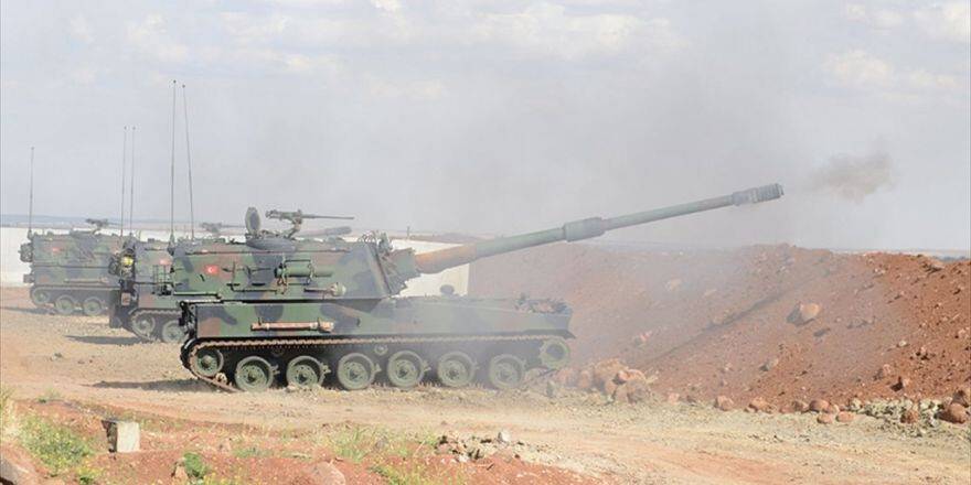 Fırat Kalkanı Harekatı'nda 15 Terörist Hedef Vuruldu