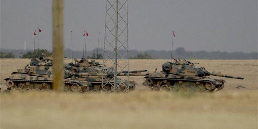 Tsk Zırhlıları Çobanbey'e Girdi