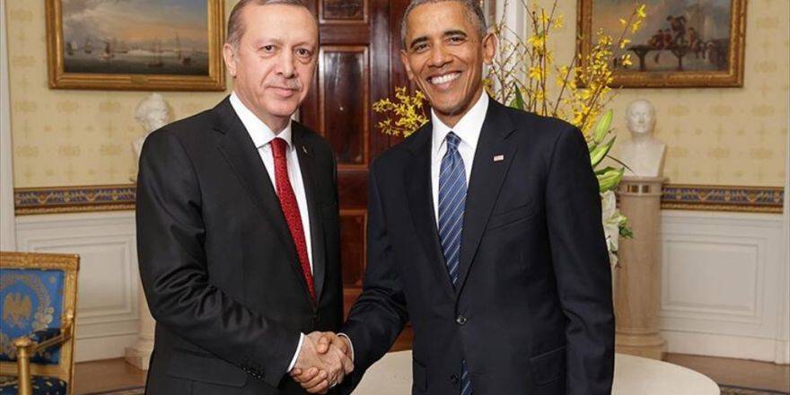 Cumhurbaşkanı Erdoğan İle Abd Başkanı Obama'nın Görüşmesi Başladı