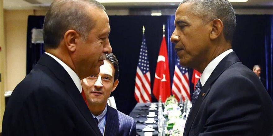 Cumhurbaşkanı Erdoğan İle Abd Başkanı Obama'nın Görüşmesi Başladı