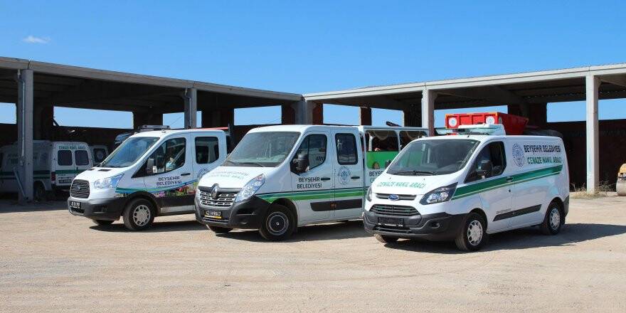 Beyşehir Belediyesi araç filosuna yeni takviyeler