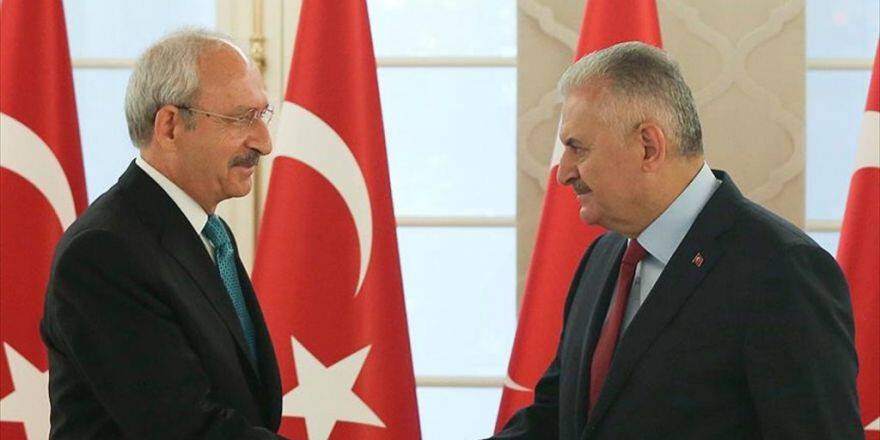 Başbakan Yıldırım, Kılıçdaroğlu'nu Tebrik Etti