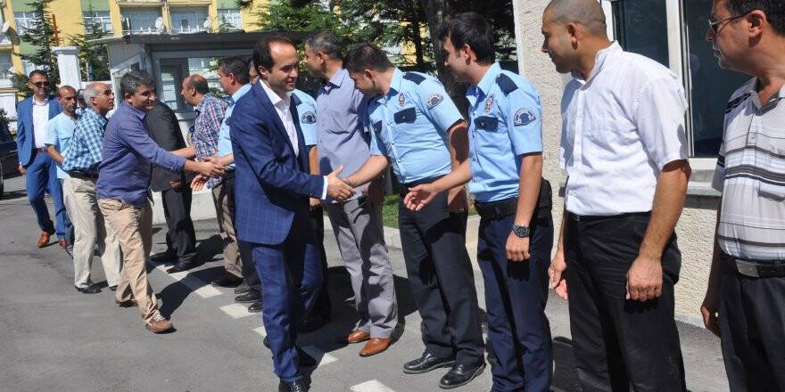 Seydişehir protokolü bayramlaştı