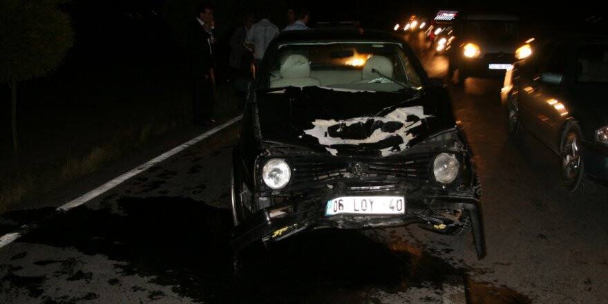 Otomobil elektrikli bisiklete çarptı: 2 ölü, 2 yaralı
