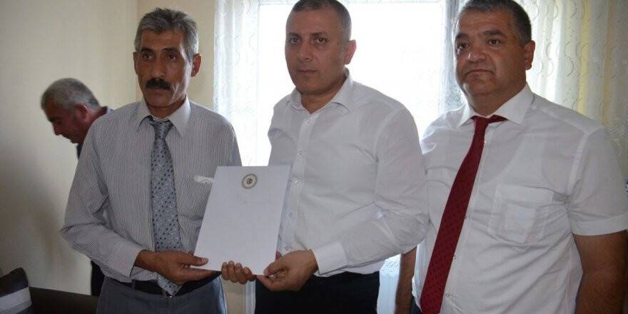 Arat’tan şehit ailelerine bayram ziyareti
