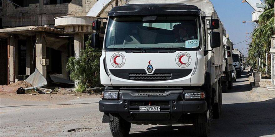 Esed Güçleri İnsani Yardım Kafilesini Bombaladı