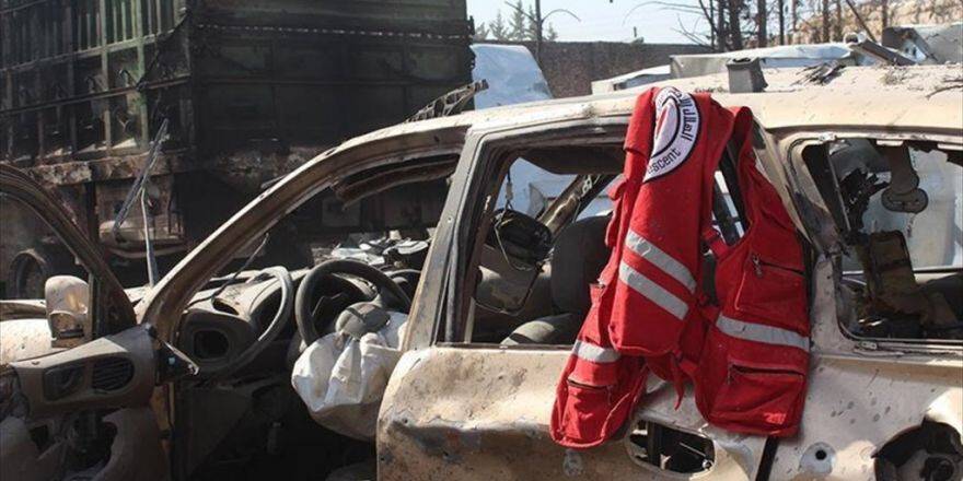 Abd'ye Göre İnsani Yardım Konvoyunu Rus Uçakları Vurdu