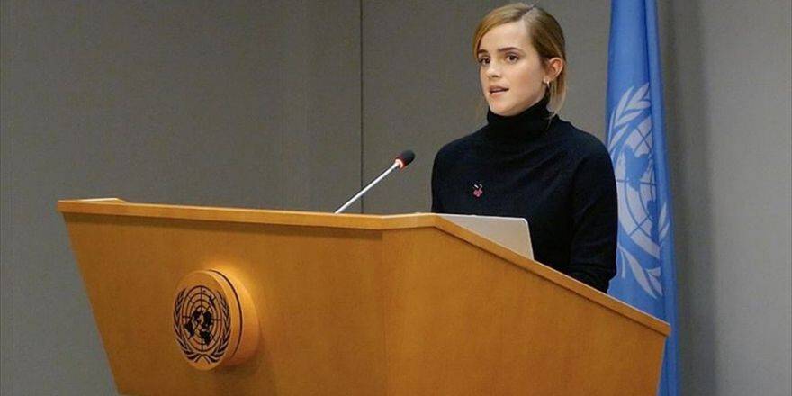 Emma Watson Cinsiyet Eşitliği İçin Bm'de Konuştu