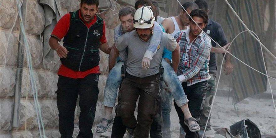Esed Güçleri Halep'te Yerleşim Yerini Vurdu