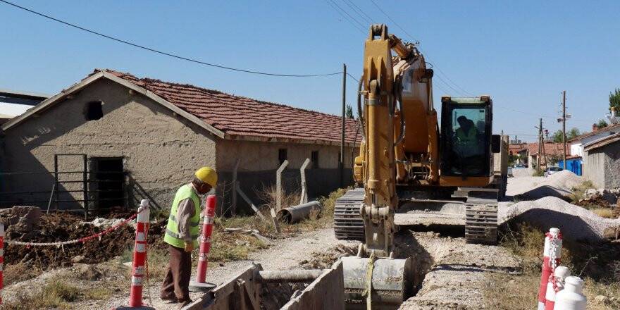 Meram ve Karatay’da kanalizasyon hizmet ağı genişliyor