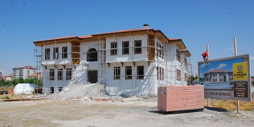 Kulu Şehir Konağı'nda sona yaklaşıldı