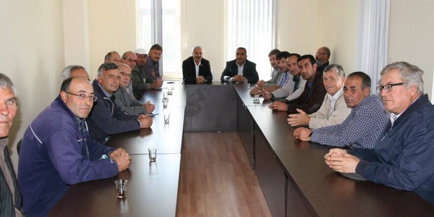 Kulu’da pancar taşıma ücreti toplantısı yapıldı.