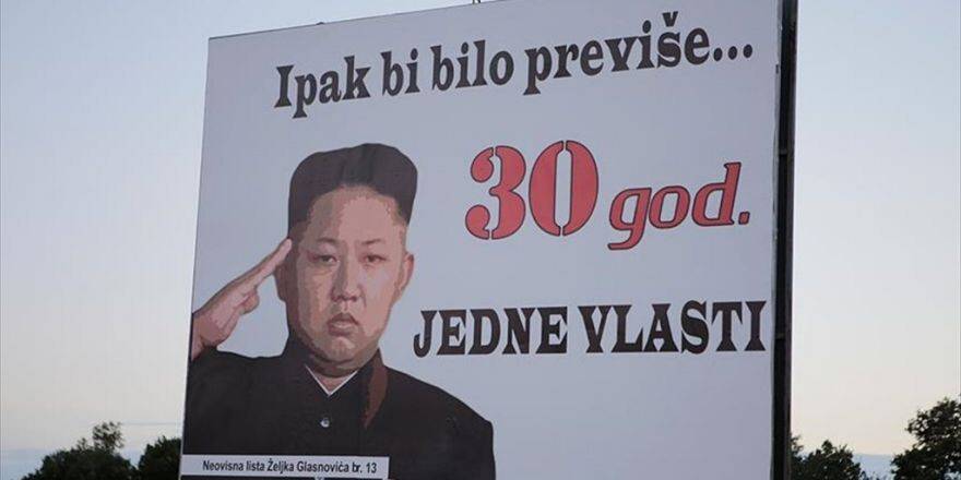 Bosna Hersek'te Yerel Seçim Öncesi İlginç Afişler