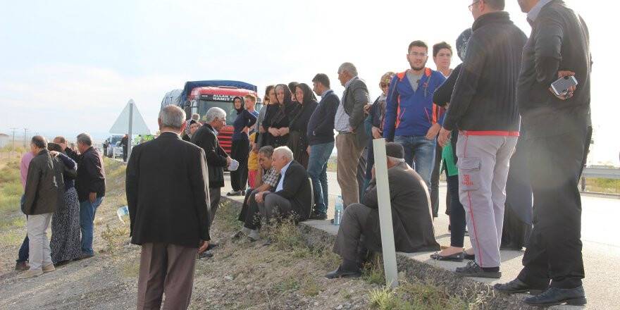 Konya'da hac dönüşü kaza: 1 ölü