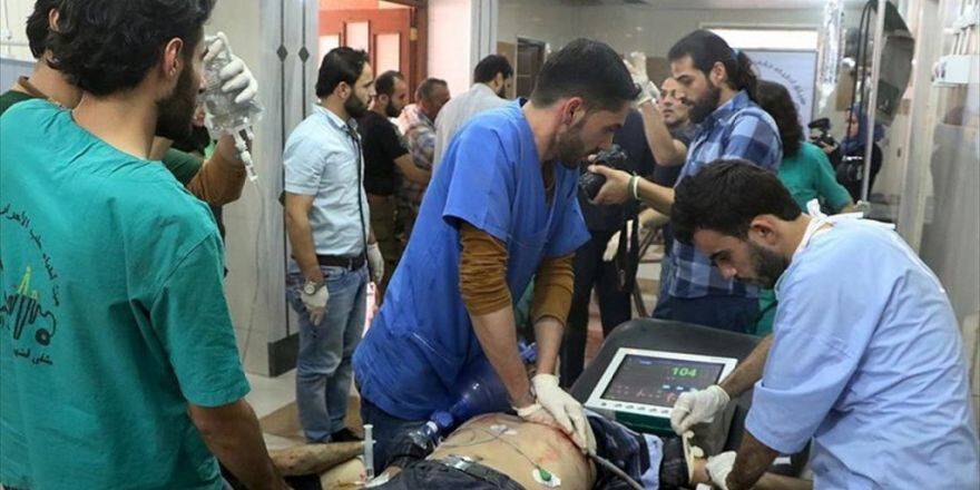 Bombardımanların Hedefindeki Halep'te Hastaneler Yaralılarla Dolu