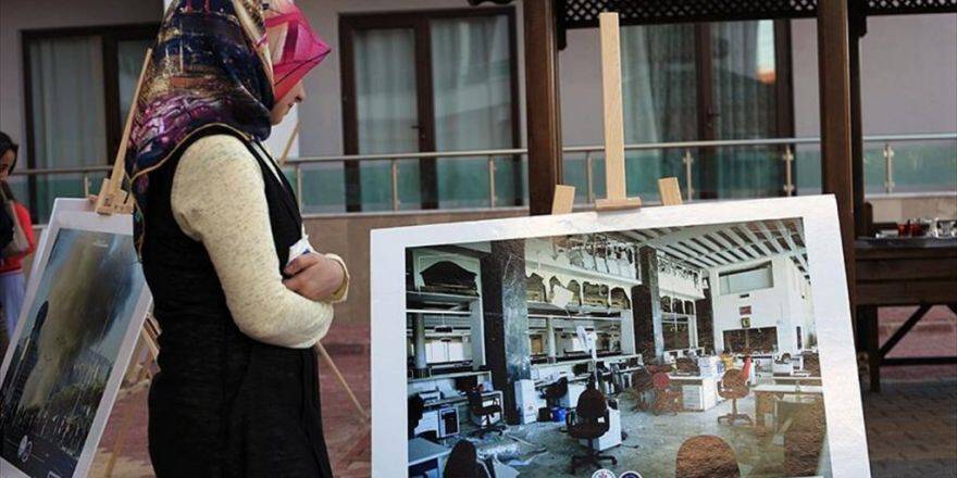 Konya'da '15 Temmuz Şehitleri Anma Sergisi' Açıldı
