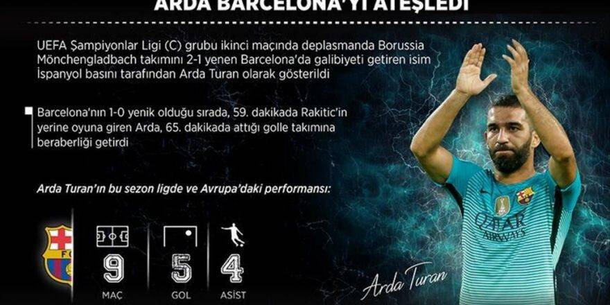 Arda Takımını Ateşledi