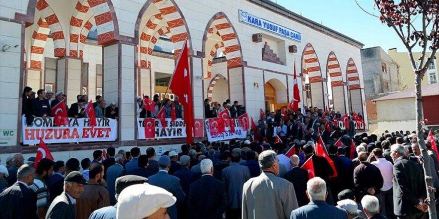 Erciş'te Terör Saldırıları Lanetlendi
