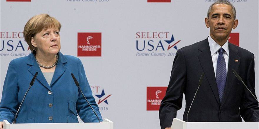 Obama Ve Merkel Rusya İle Esed Rejimini Kınadı