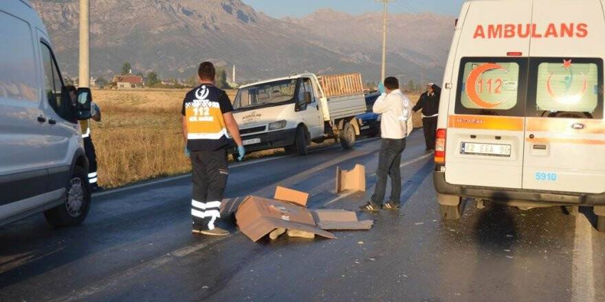 Otomobilin çarptığı şahıs hayatını kaybetti
