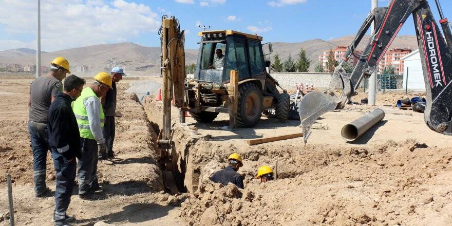 7 mahallede su şebeke çalışması tamamlandı