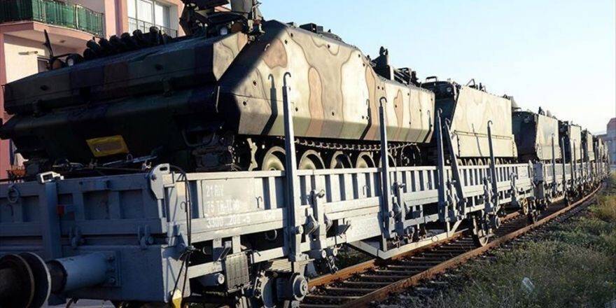 Etimesgut Zırhlı Birliklerden Sevk Edilen Araçlar Burdur'a Getirildi
