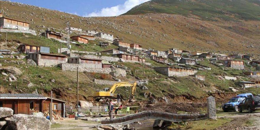 Rize'de 'Yeşil Yol' Çalışmaları Yeniden Başladı