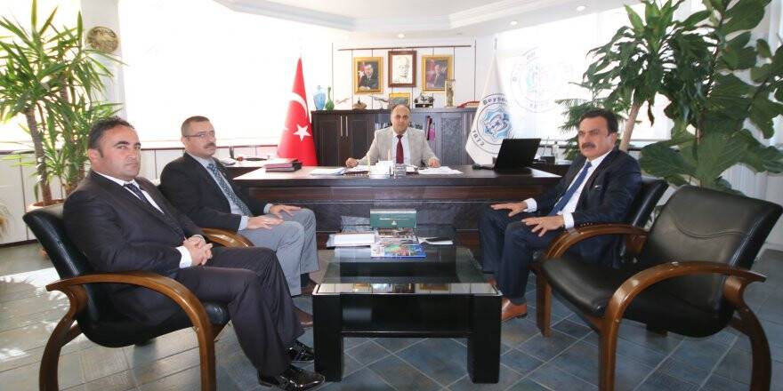Ersöz’den, Başkan Özaltun’a ziyaret