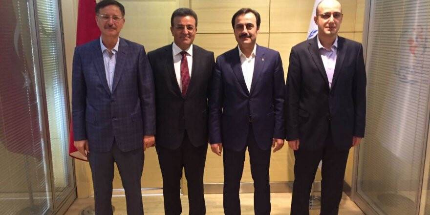 KTO Eğitim ve Sağlık Vakfı yönetiminen Müşteşar Özçelik’e ziyaret