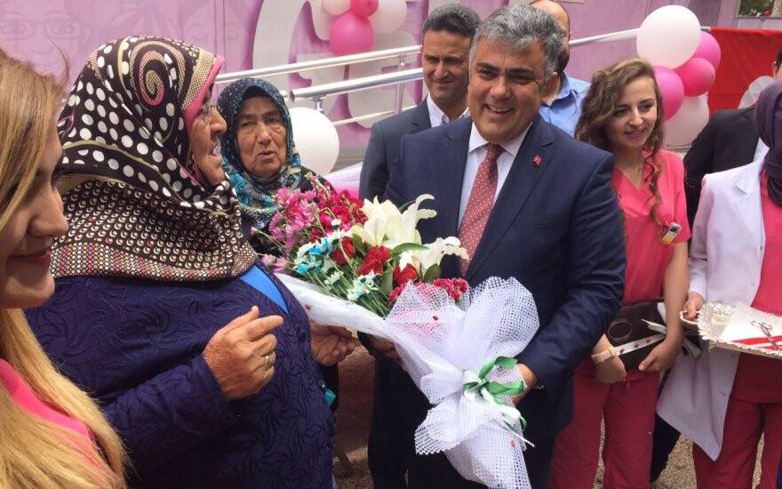 "Pembe Prenses" kanser tarama tırı Ereğli'de