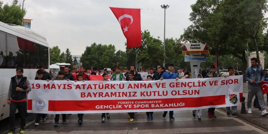Konya'da 19 Mayıs kutlamaları