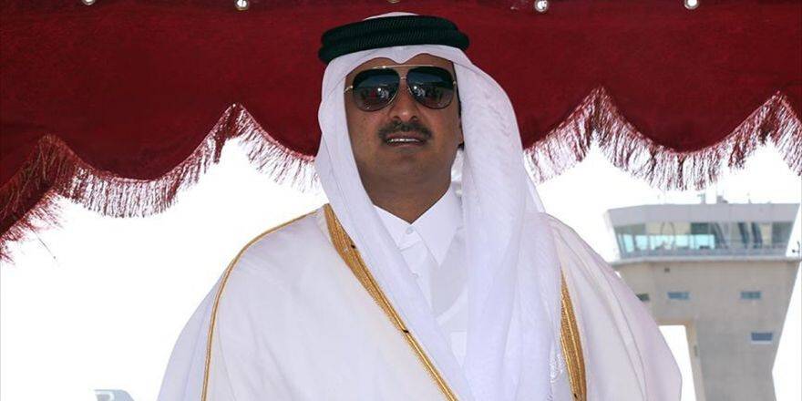Katar Emiri Al Sani'den Suudi Arabistan'a Tebrik