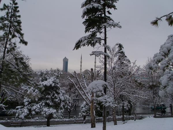Konya'dan kar manzaraları 34
