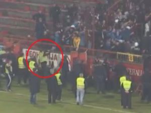 Sırbistan'da futbol maçında ırkçı saldırı